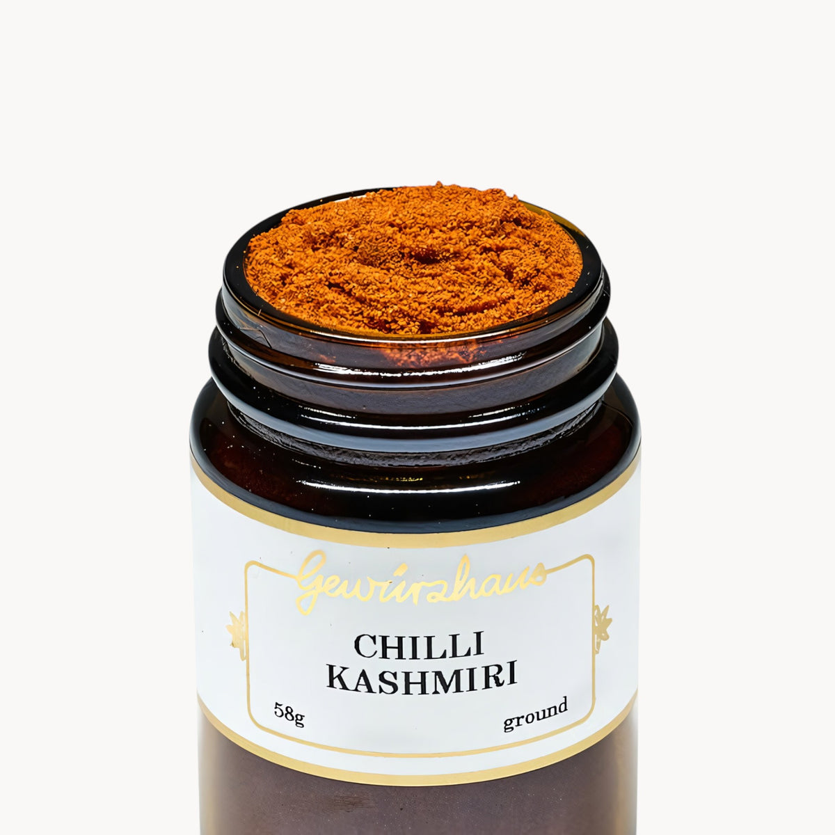 Gewürzhaus - Chilli Kashmiri (Ground) ME Jar Open