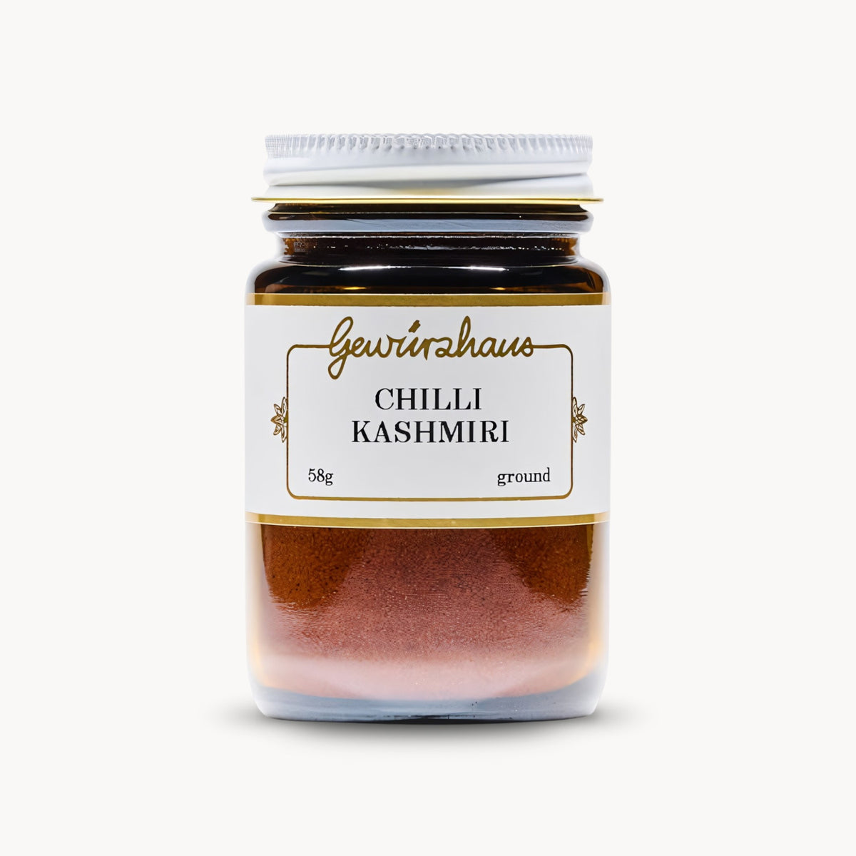 Gewürzhaus - Chilli Kashmiri (Ground) Jar Closed