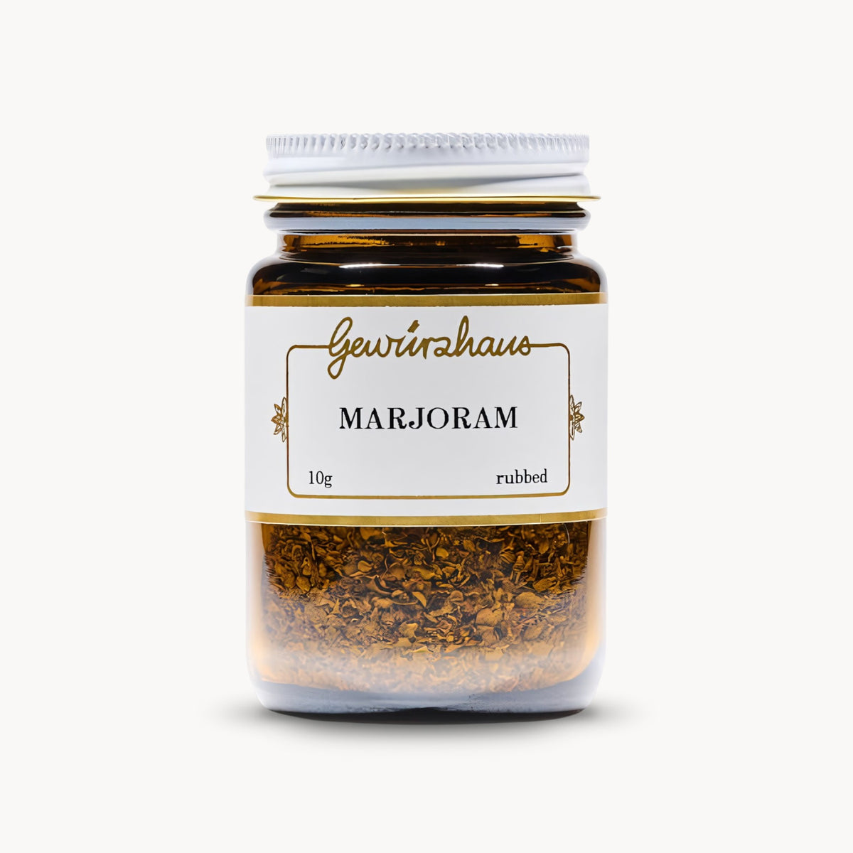 Gewürzhaus - Marjoram (Rubbed) ME Jar Closed