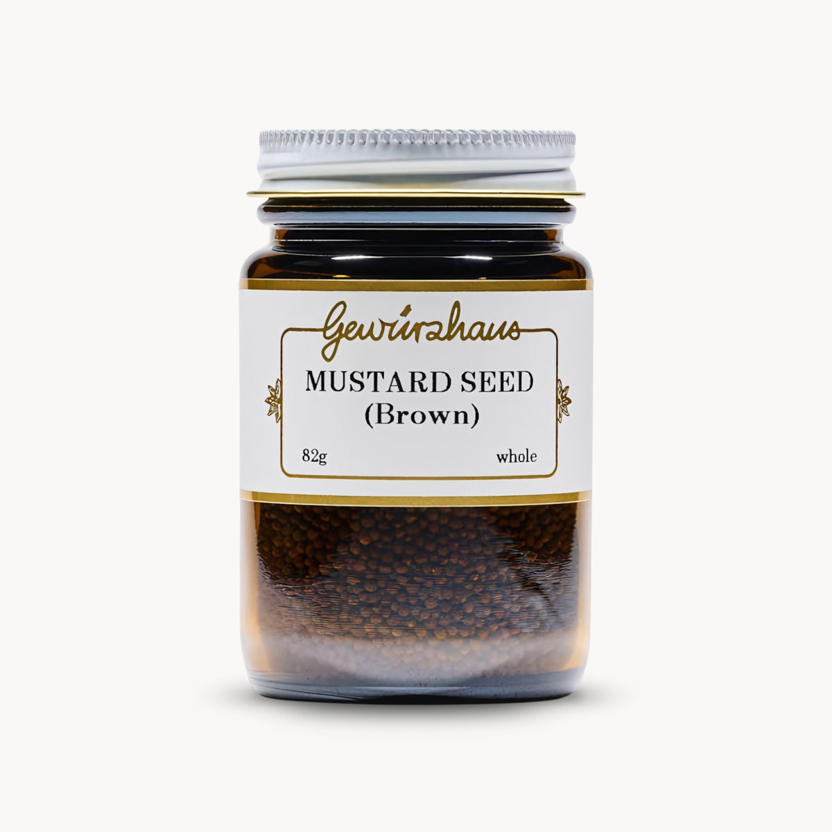Gewürzhaus - Mustard Seed (Brown/Whole) ME Jar Closed