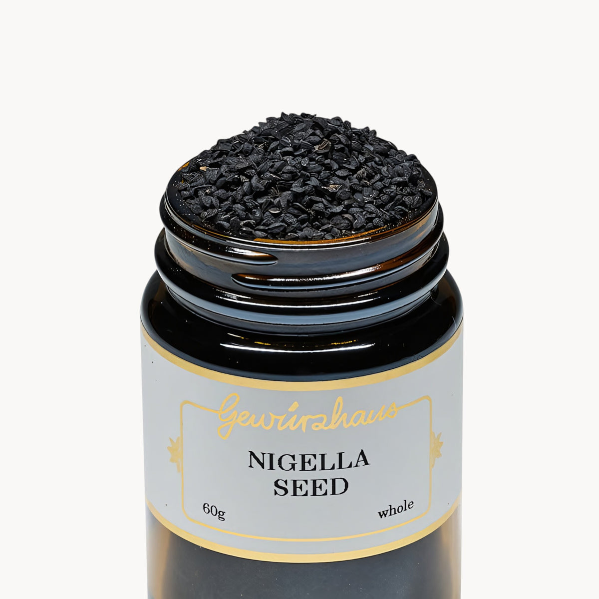 Gewürzhaus - Nigella Seed (Whole) ME Jar Open