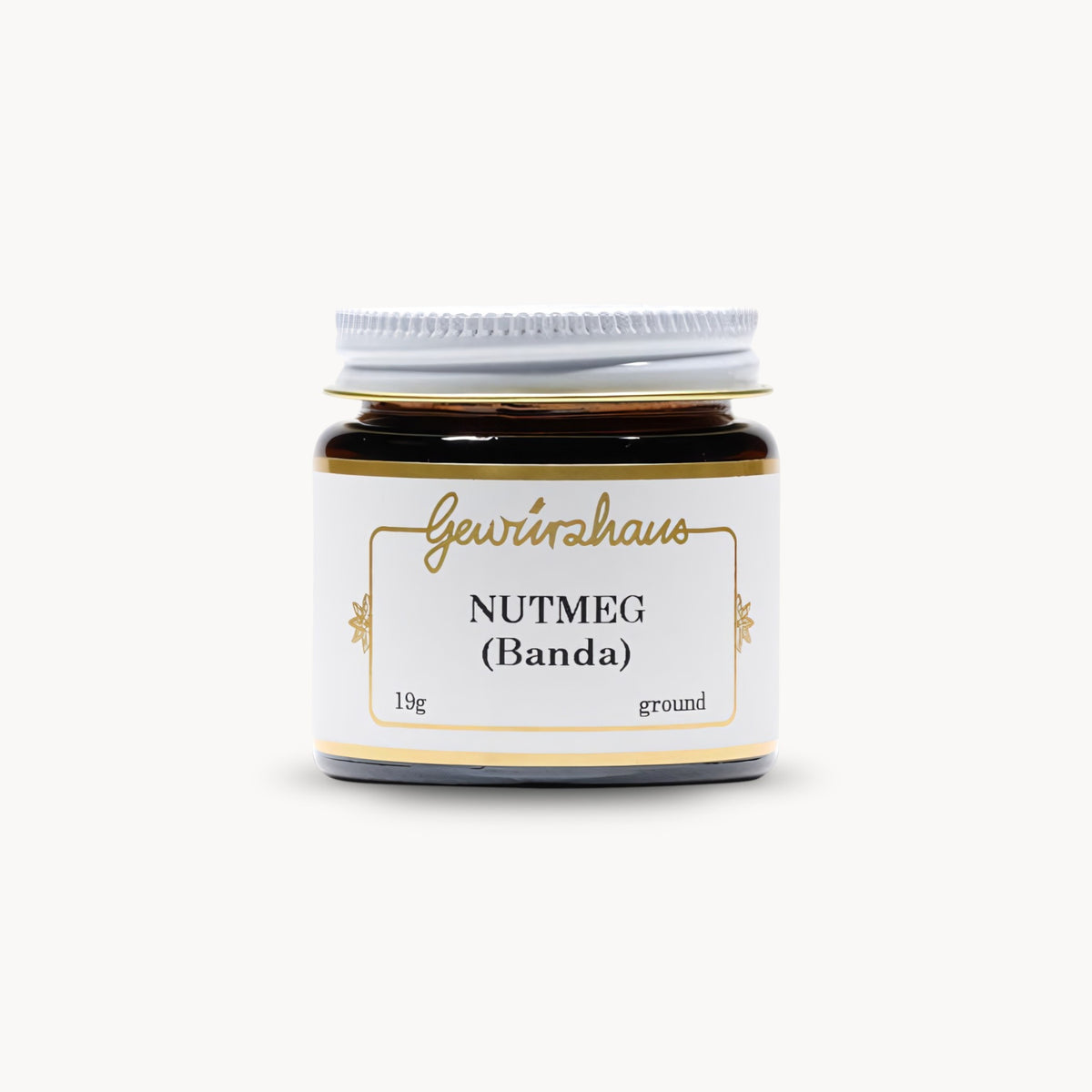 Gewürzhaus - Nutmeg (Banda/Ground) SM Jar Closed