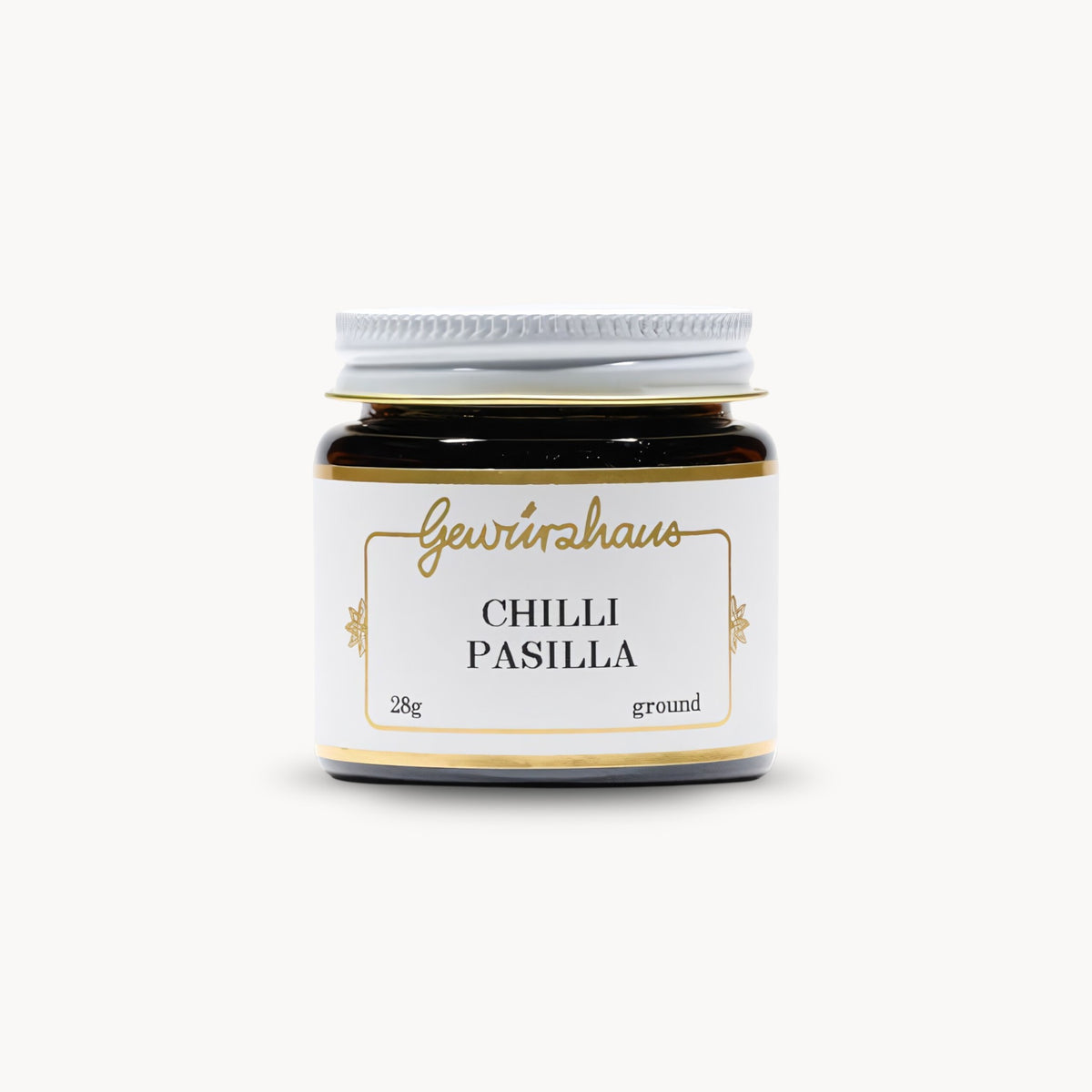 Gewürzhaus - Chilli Pasilla (Ground) SM Jar Closed