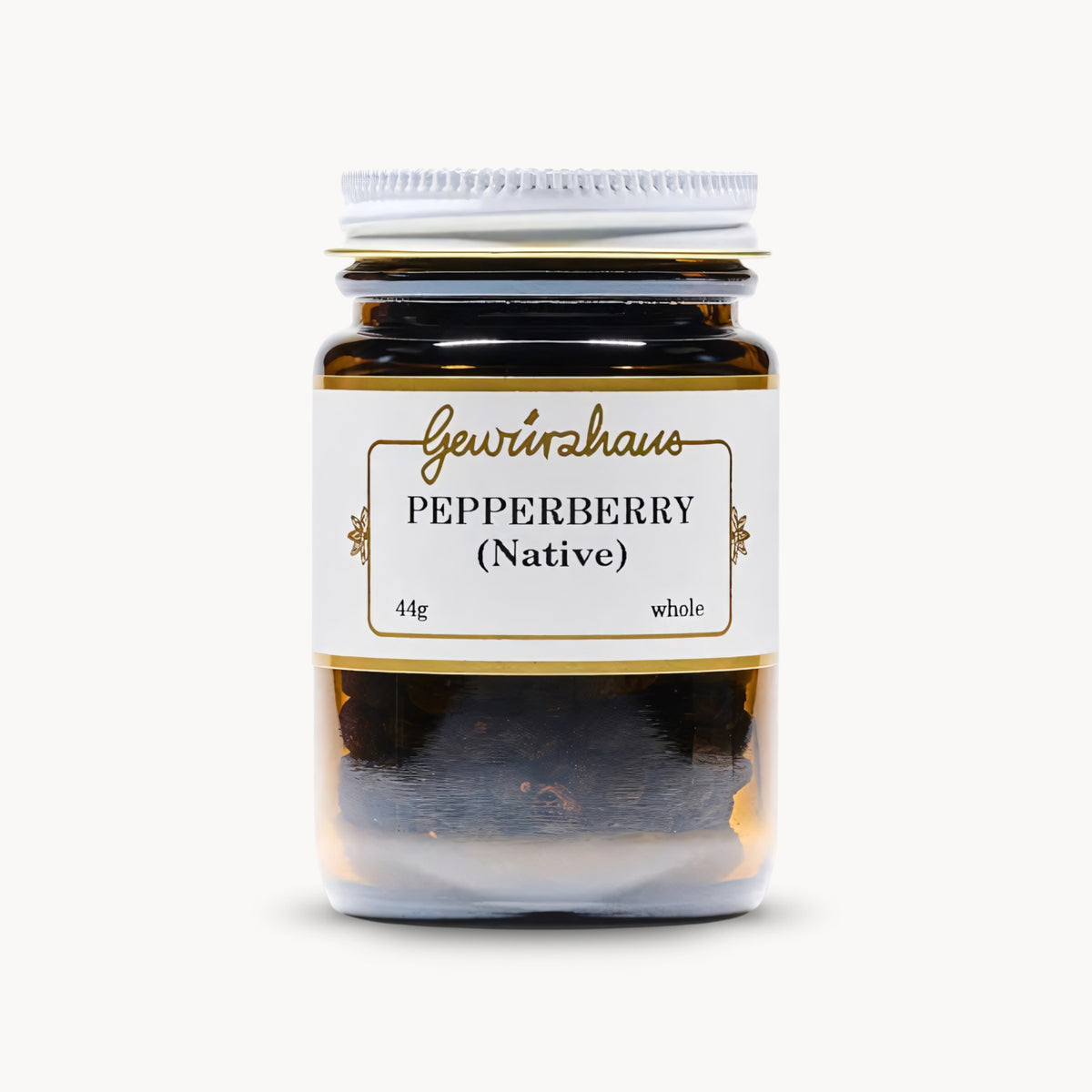 Gewürzhaus - Pepperberry (Native/Whole) ME Jar Closed