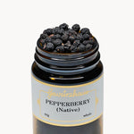 Gewürzhaus - Pepperberry (Native/Whole) ME Jar Open
