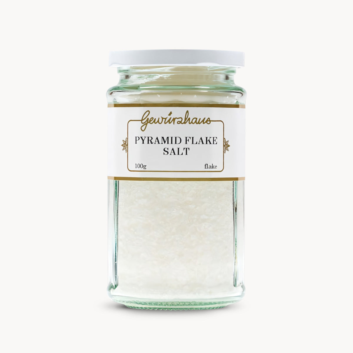 Gewürzhaus - Pyramid Flake Salt LG Jar Closed