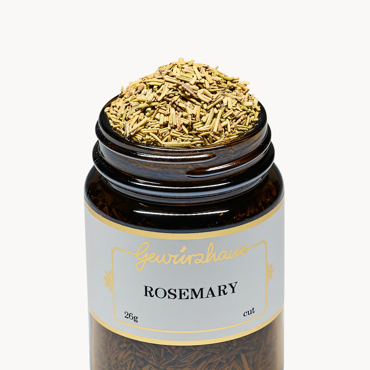 Gewürzhaus - Rosemary (Cut) ME Jar Open