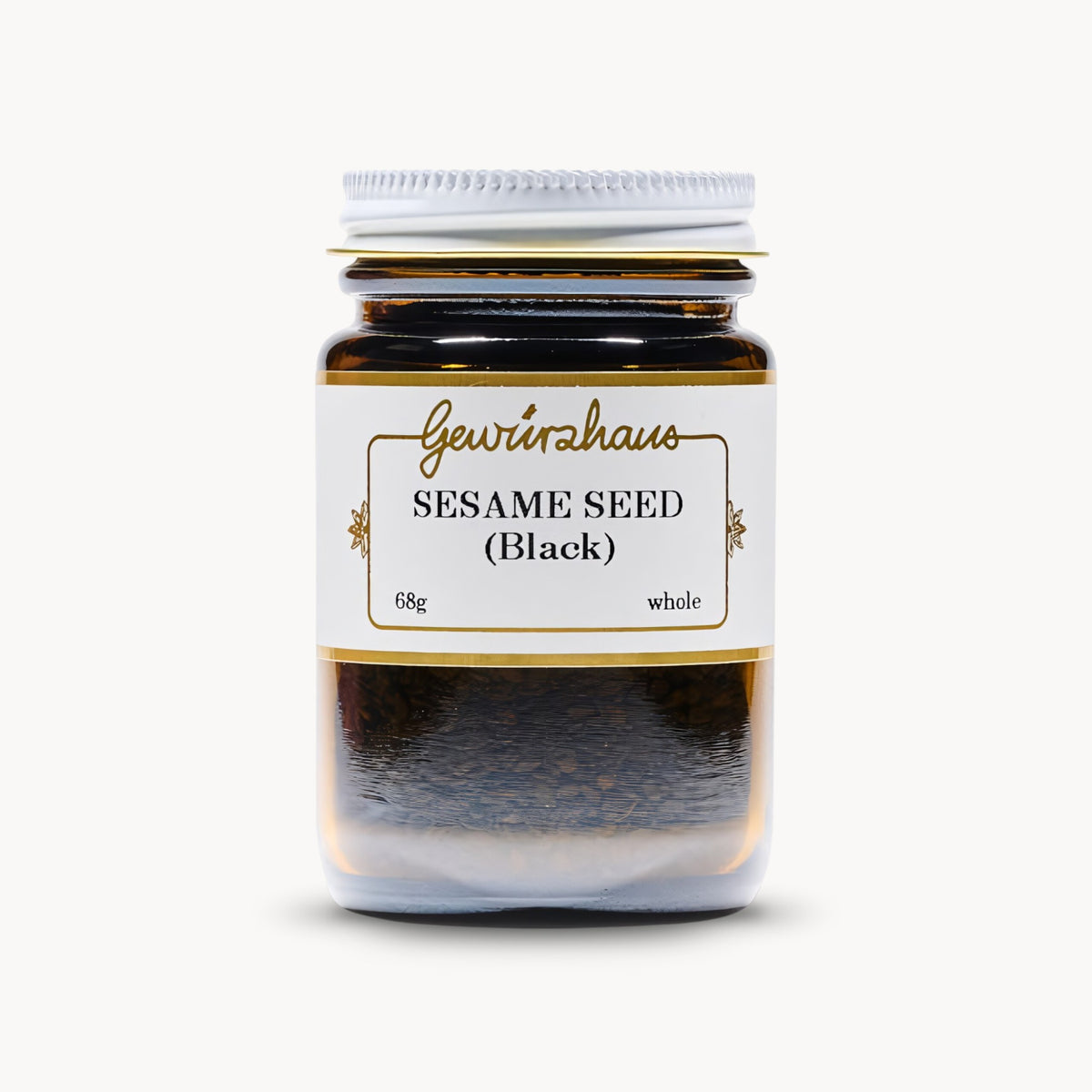 Gewürzhaus - Sesame Seed (Black/Whole) ME Jar Closed