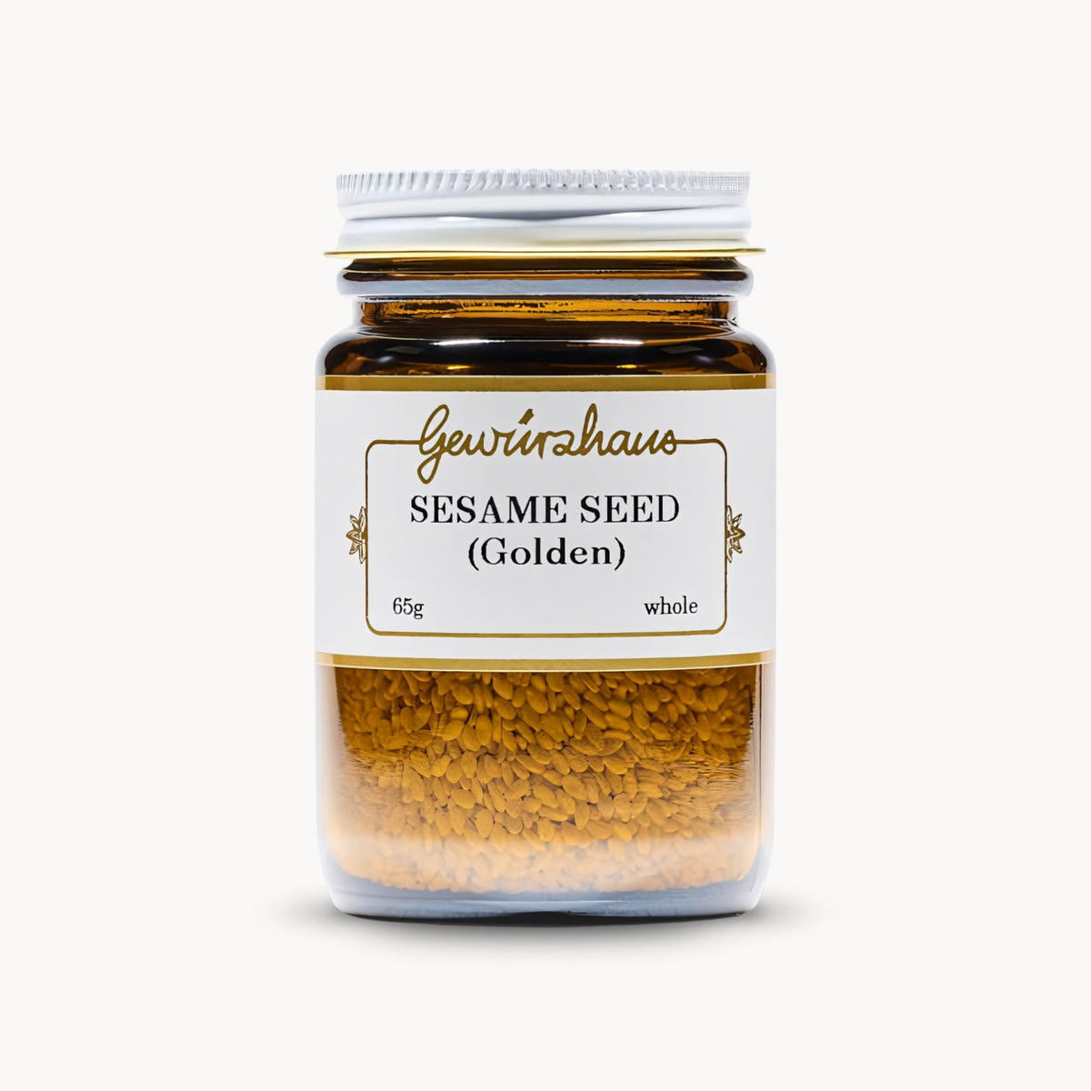 Gewürzhaus - Sesame Seed (Golden/Whole) ME Jar Closed