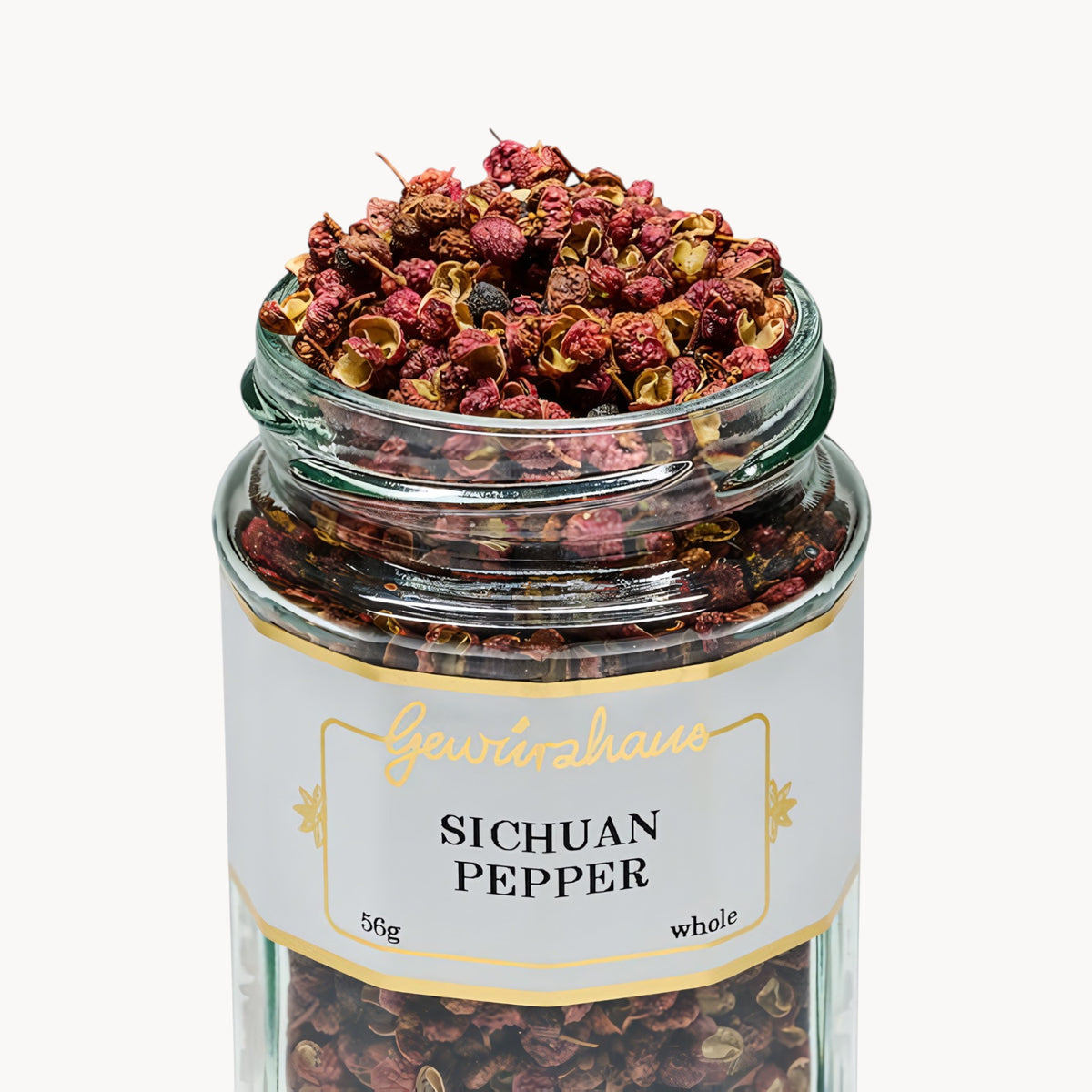 Gewürzhaus - Sichuan Pepper (Whole) LG Jar Open