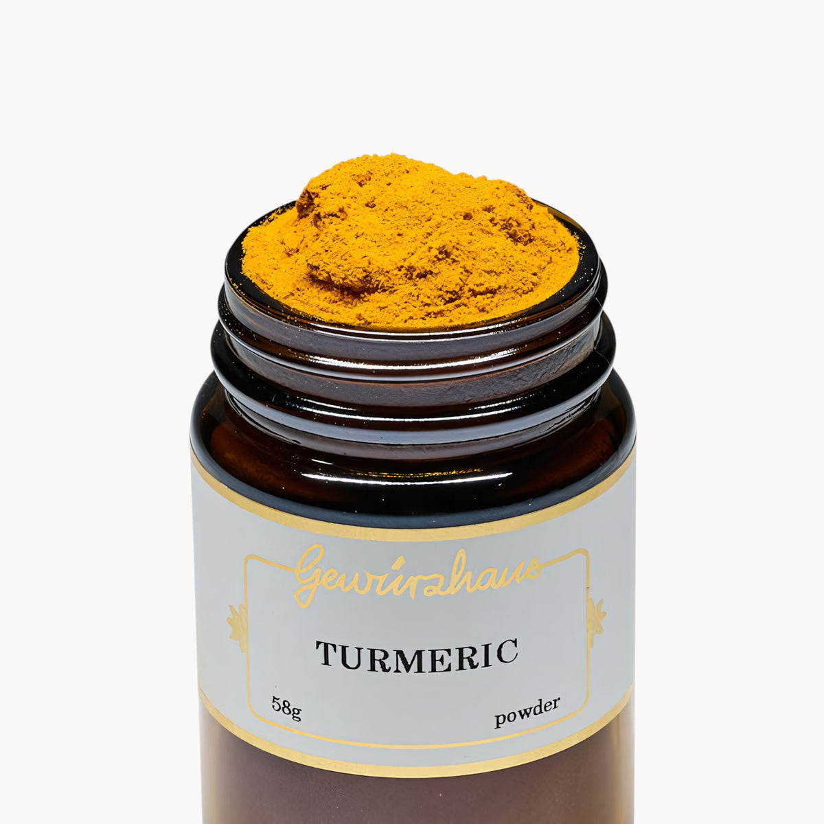 Gewürzhaus - Turmeric (Powder) ME Jar Open
