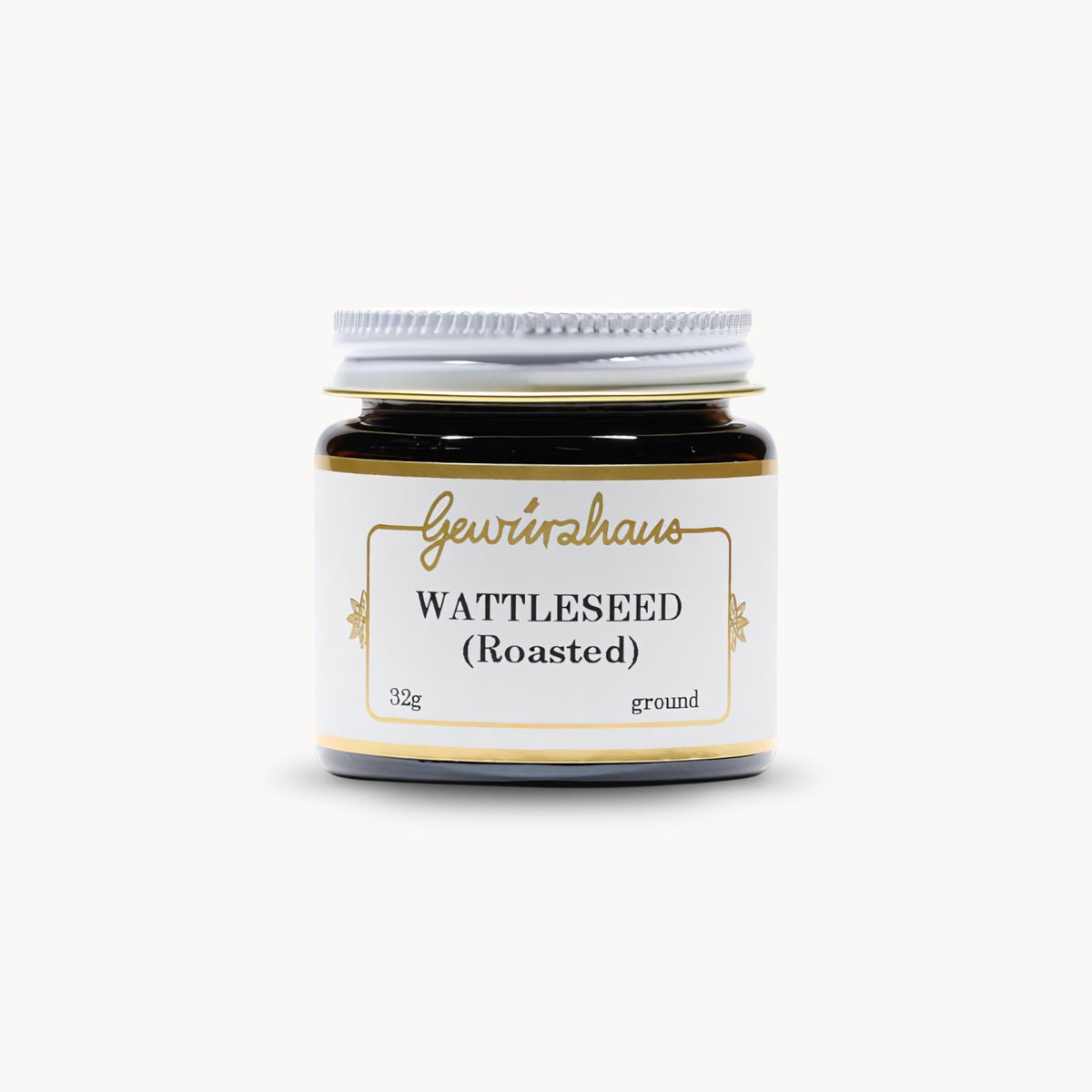Gewürzhaus - Wattleseed (Roasted/Ground) SM Jar Closed