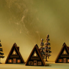 Gewürzhaus- Smoker, Nordic Cabin Incense & Tea Light Holder