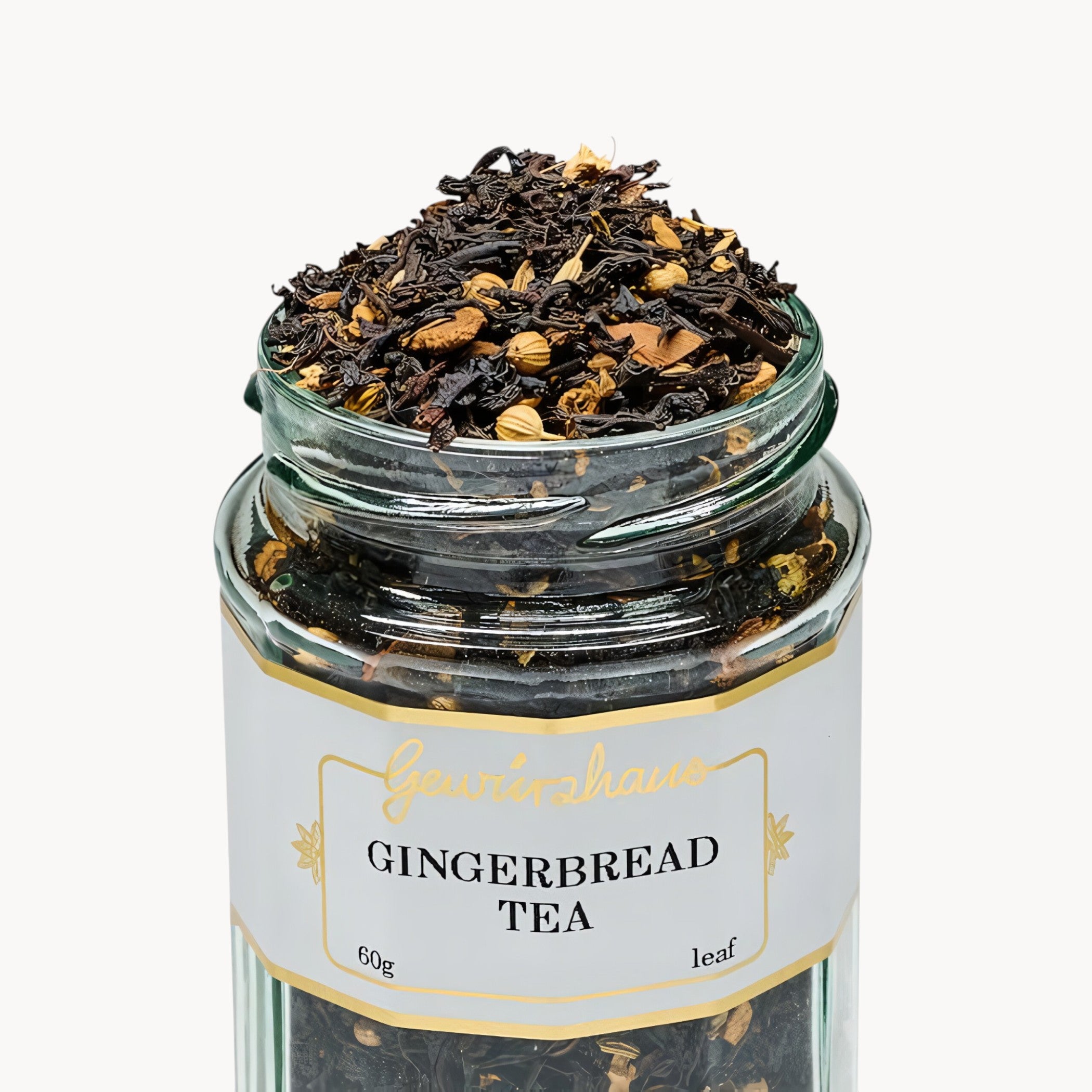 Gewürzhaus - Gingerbread Tea LG Jar Open