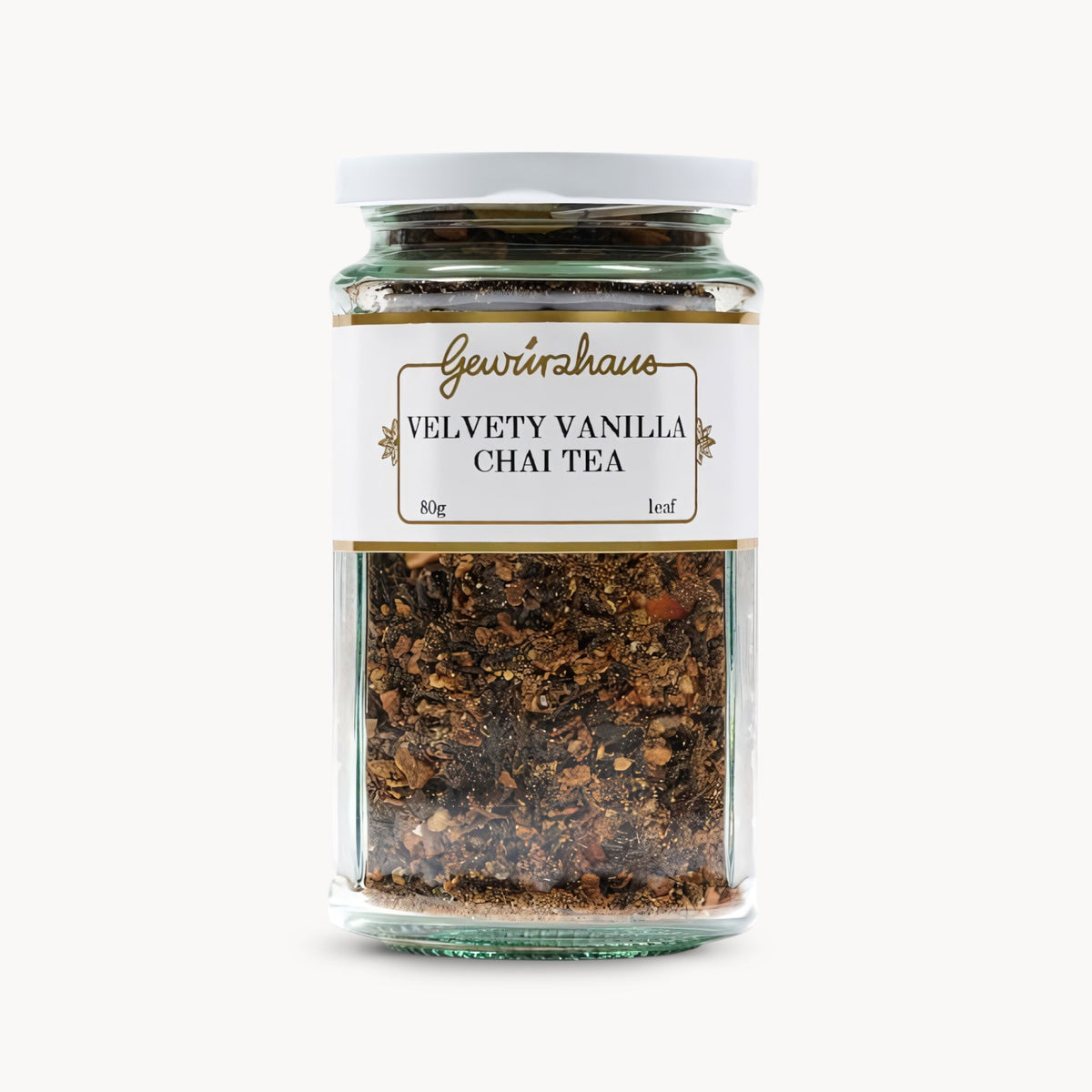 Gewürzhaus - Velvety Vanilla Chai Tea Jar Closed