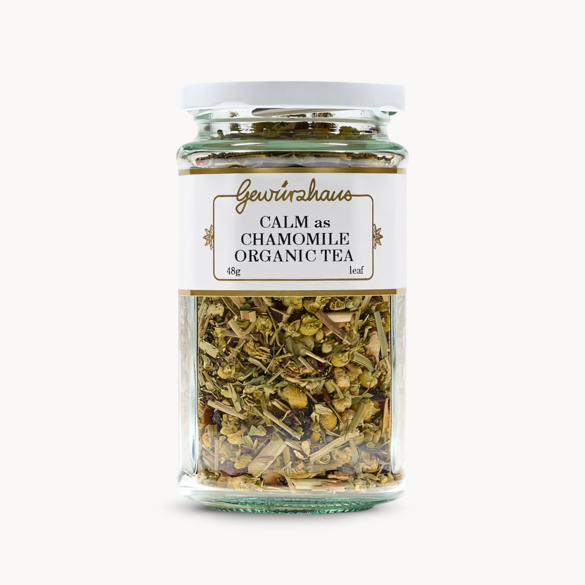 Gewürzhaus - Calm As Chamomile Organic Tea LG Jar Closed