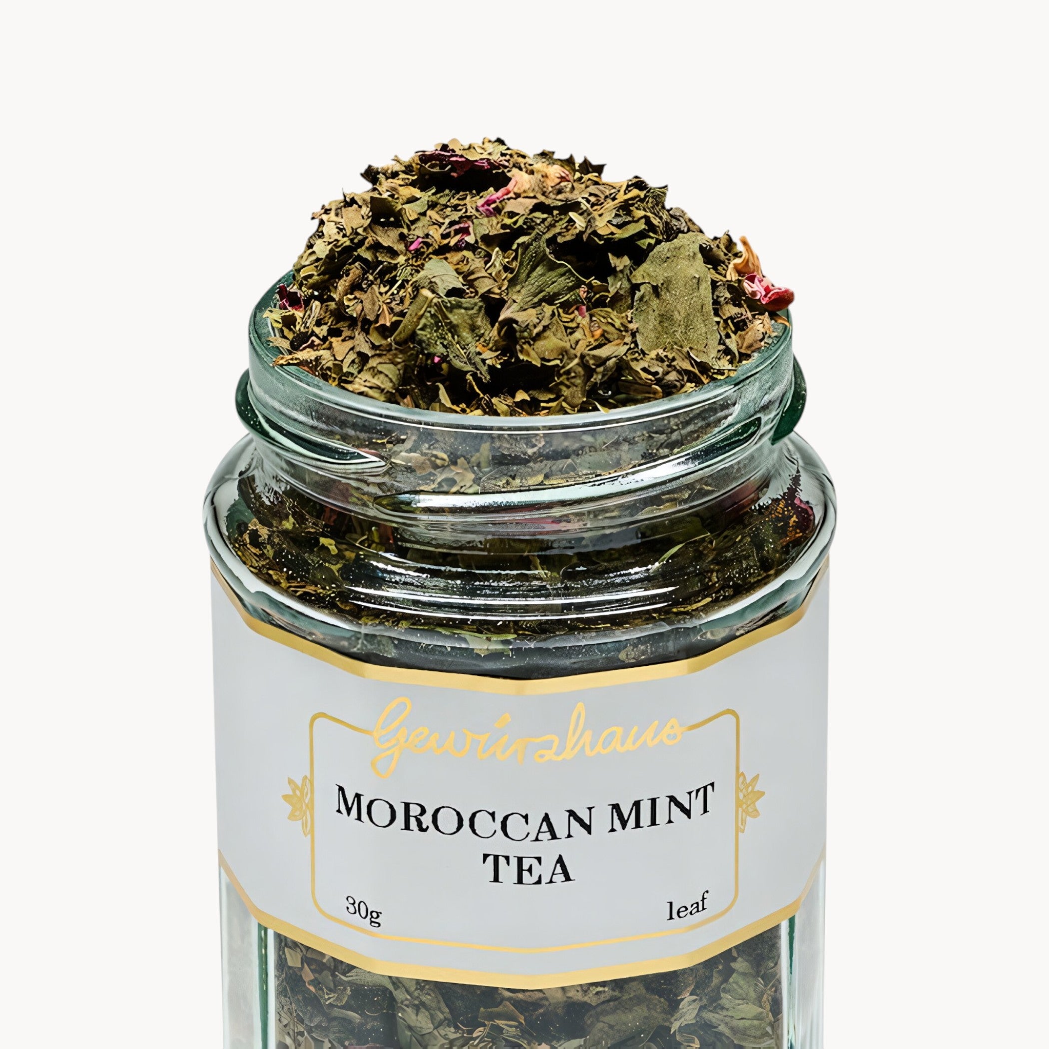 Gewürzhaus - Moroccan Mint Tea LG Jar Open