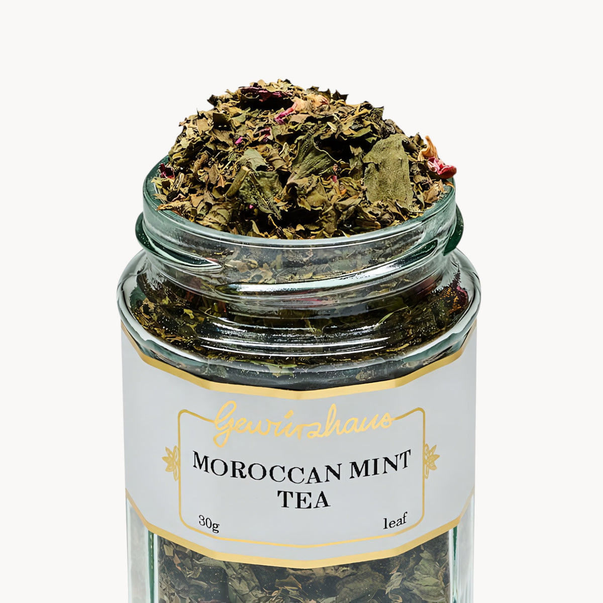 Gewürzhaus - Moroccan Mint Tea LG Jar Open