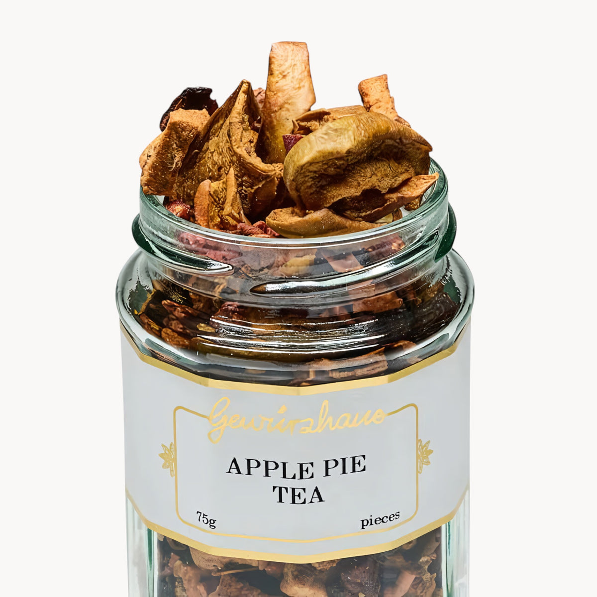 Gewürzhaus - Apple Pie Tea LG Jar Open