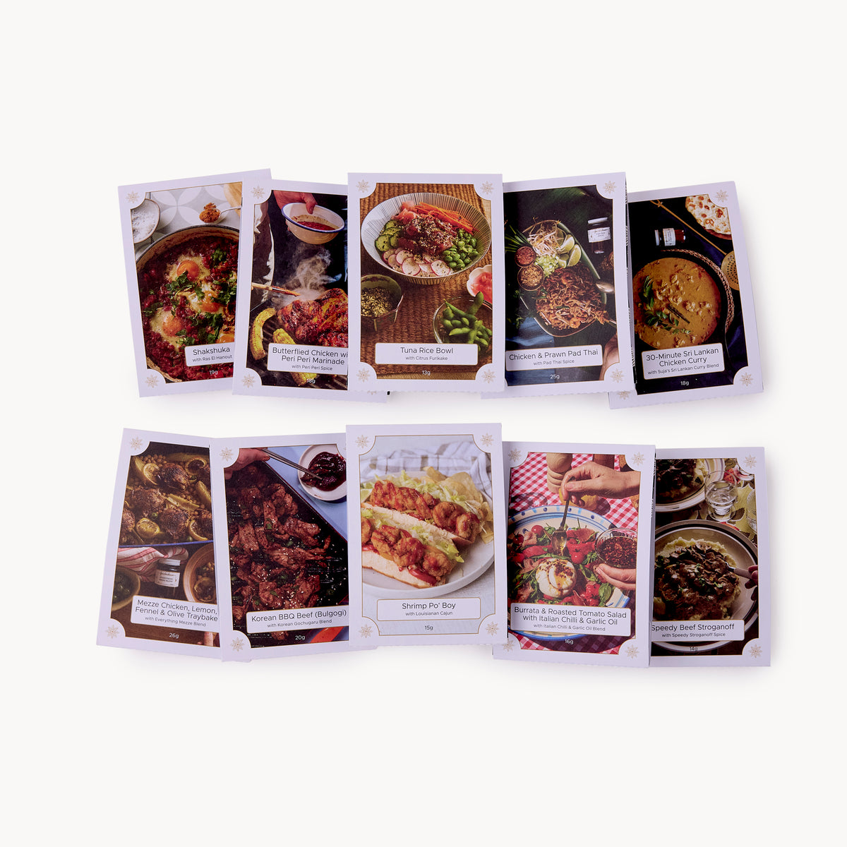 Gewürzhaus Ten Favourites - Around the World Gift Box sachets