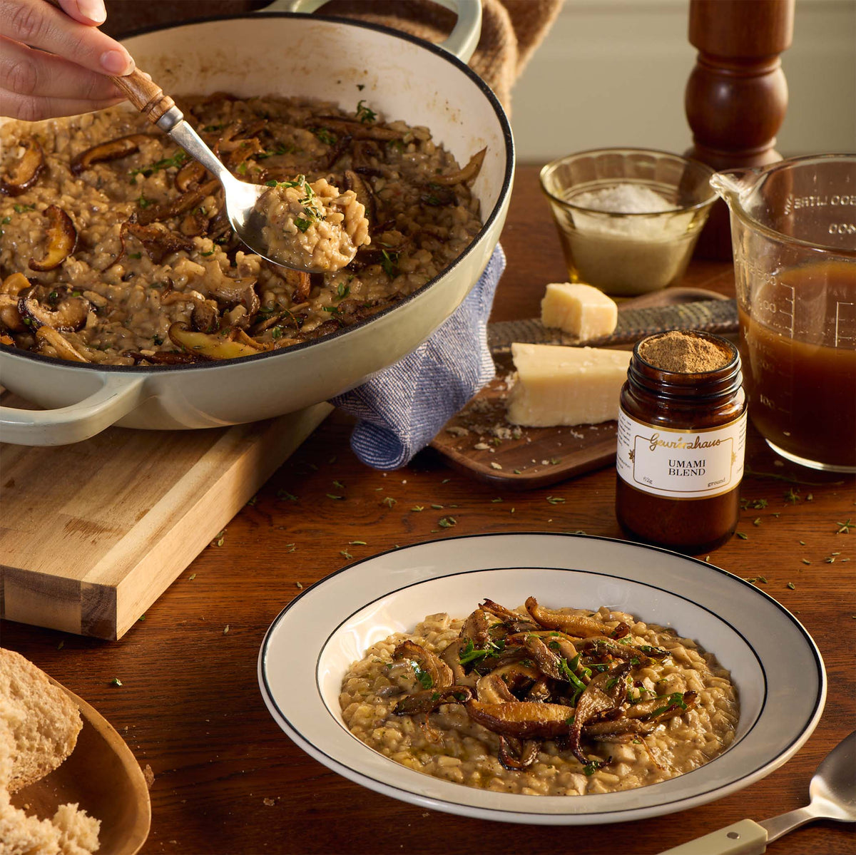 Gewürzhaus - Mushroom and Thyme Risotto