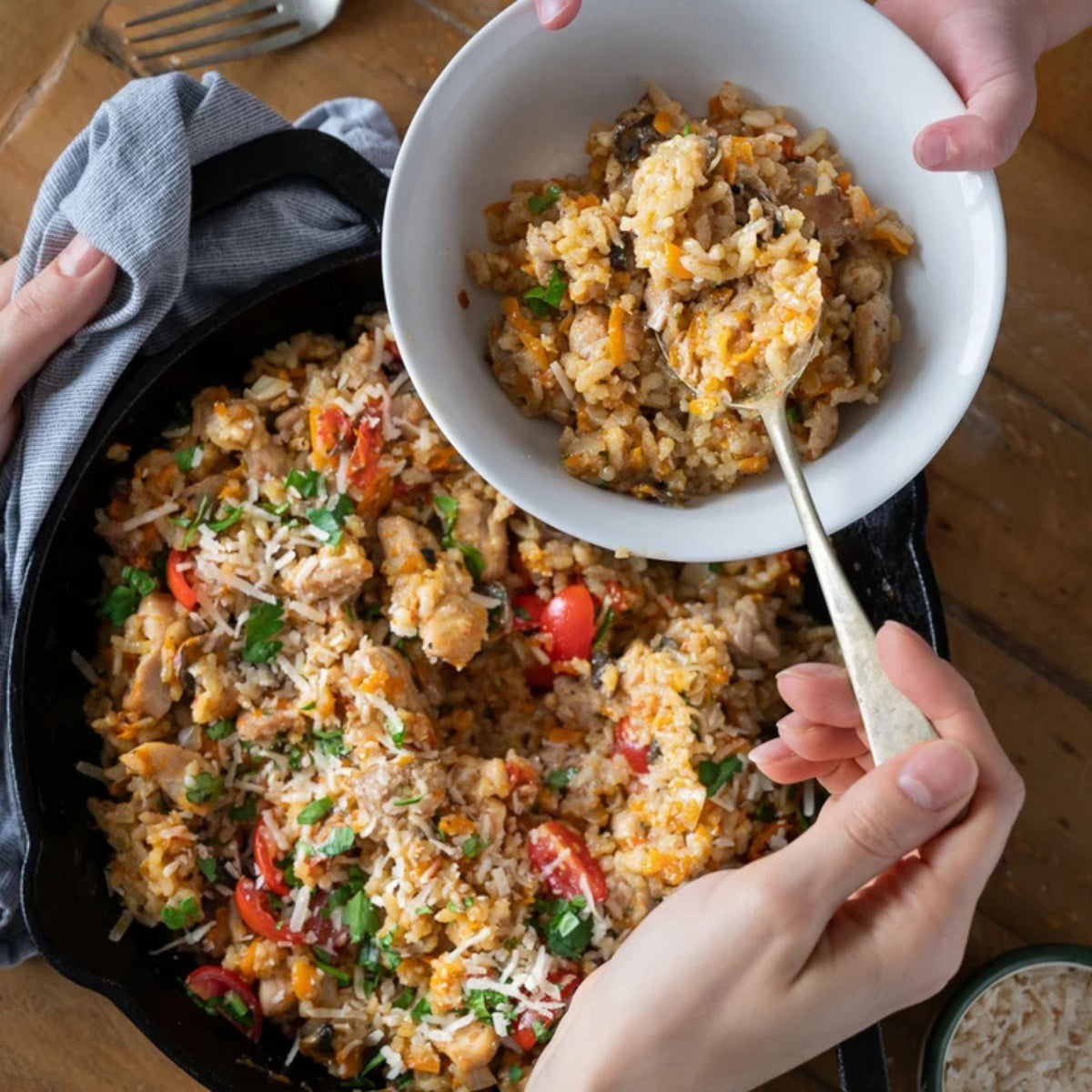 Gewürzhaus - Venetian Gondola Spice - One-pot baked chicken risotto
