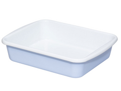 Baking Pan Mini 25x20cm Natural Blue Light