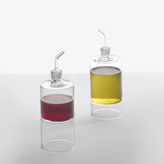 Aria Glass Oil and Vinegar Bottles (Set of 2)