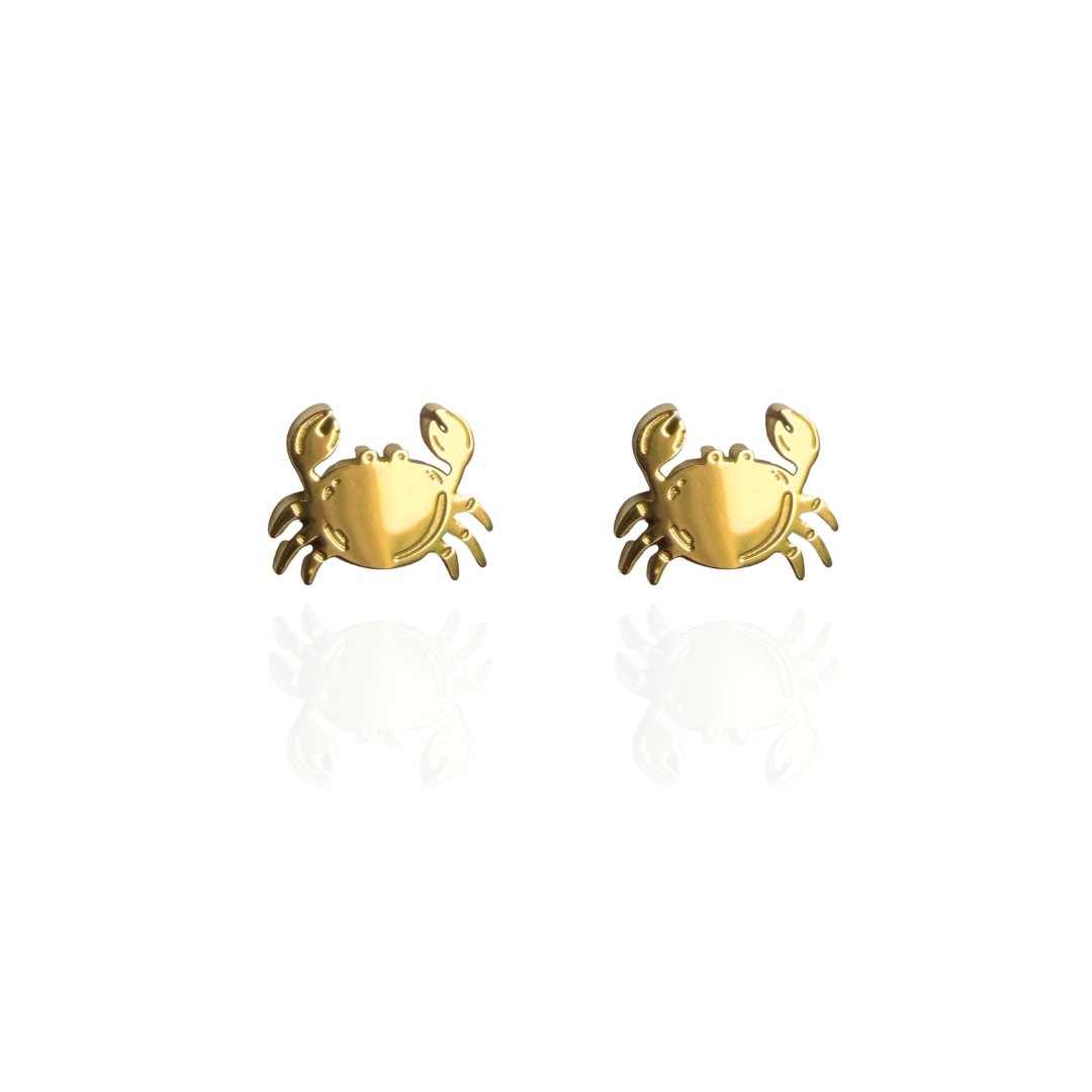 Gewürzhaus - Cappuccino Stud Earring 18K Gold Plated