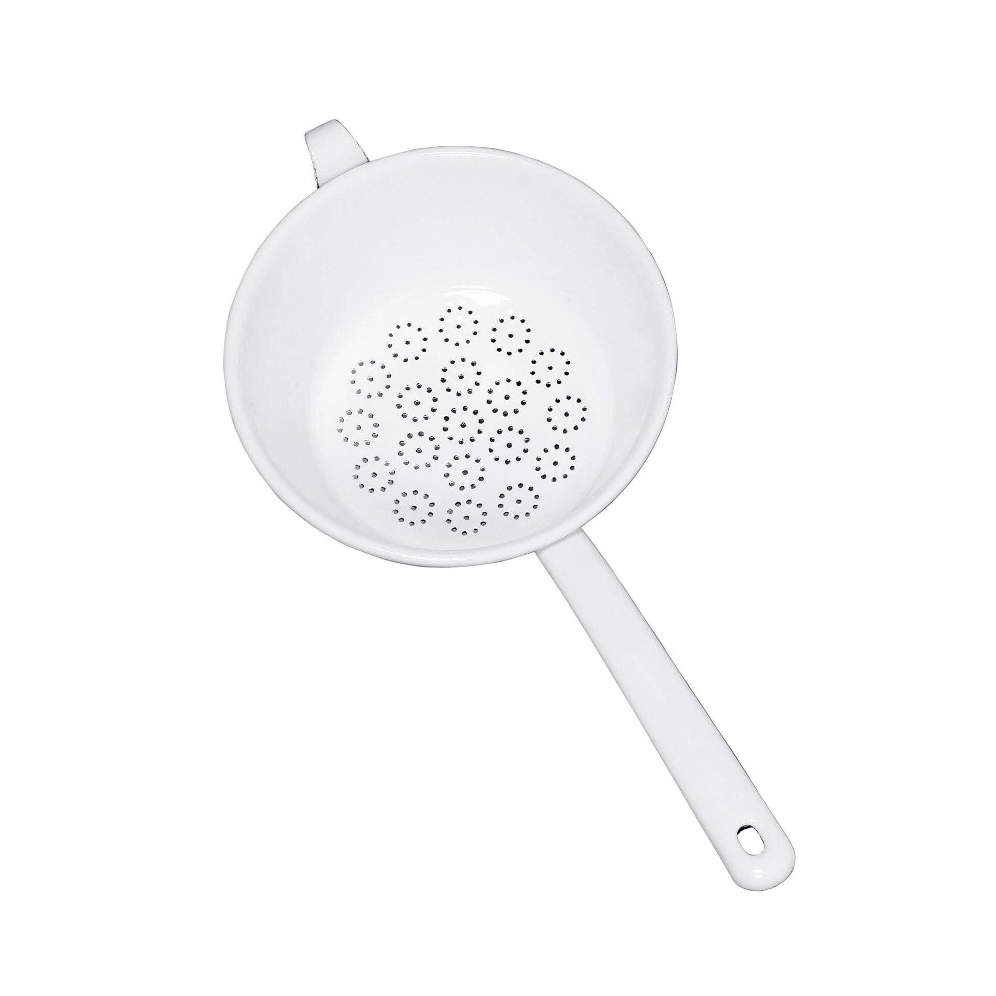 Classic Sieve with Handle 18cm White - Gewürzhaus