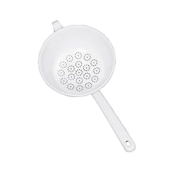 Classic Sieve with Handle 18cm White - Gewürzhaus