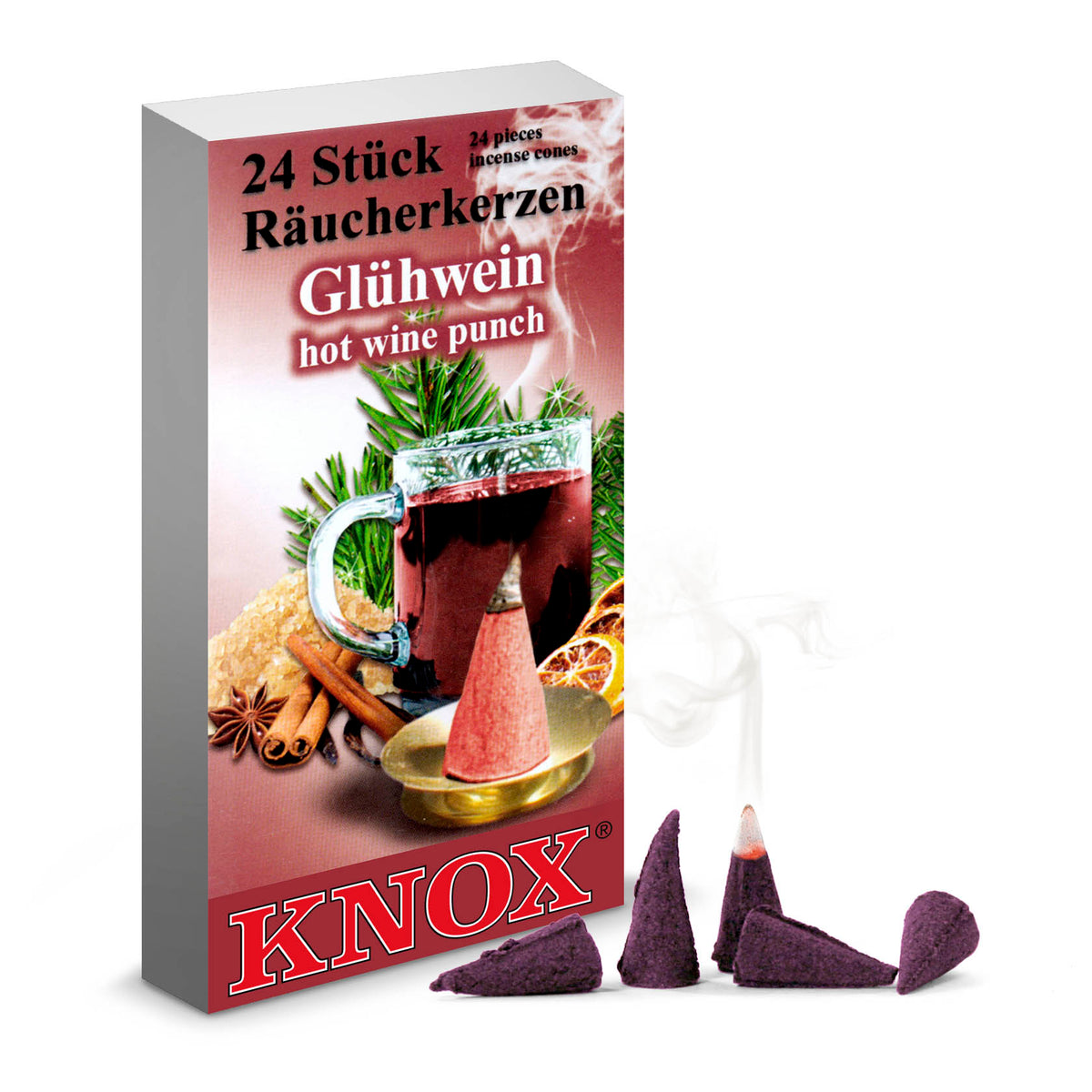 Original Ore Mountain Incense Cones - Gluhwein