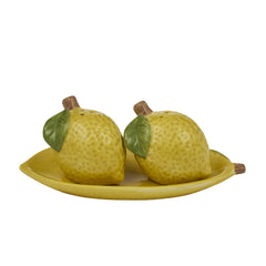 Ceramic Limone Salt and Pepper Shakers