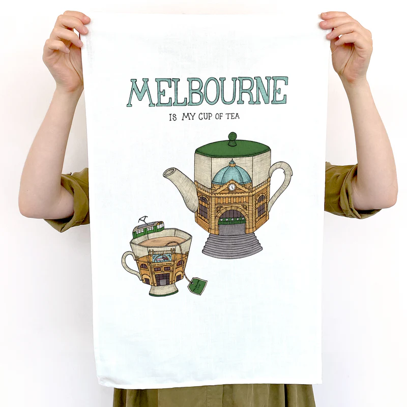 Melbourne Tea Towel
