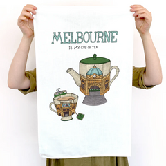 Melbourne Tea Towel