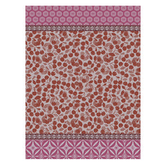 Cerises Tea Towel Red