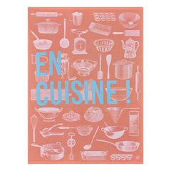 En Cuisine Tea Towel Coral