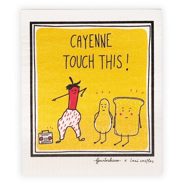 Cayenne Touch This Dishcloth - Gewürzhaus