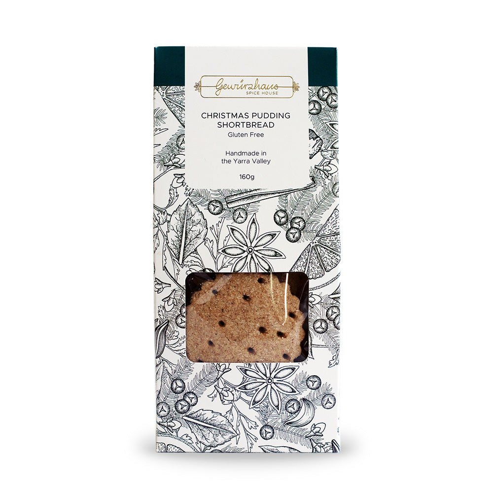 Gewürzhaus Christmas Cake & Pudding Shortbread 160g - Gewürzhaus