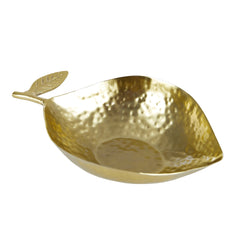 Hammered Metal Lemon Bowl Gold - Gewürzhaus