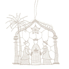 Hanging Tree Ornament, Lace 3 Holy Kings - Gewürzhaus