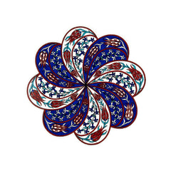 Navy Blue, Red & White Turkish Trivet - Gewürzhaus