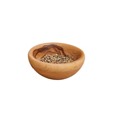 Olive Wood Pinch Pot - Gewürzhaus