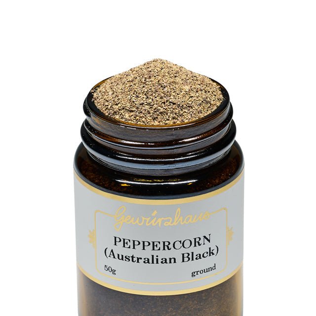 Peppercorn (Australian Black/Ground) - Gewürzhaus