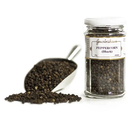 Peppercorn (Indian Black/Whole) - Gewürzhaus