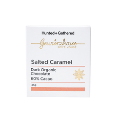 Salted Caramel 70% Dark Organic Chocolate 45g - Gewürzhaus