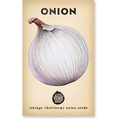 White Globe Onion Heirloom Seeds - Gewürzhaus