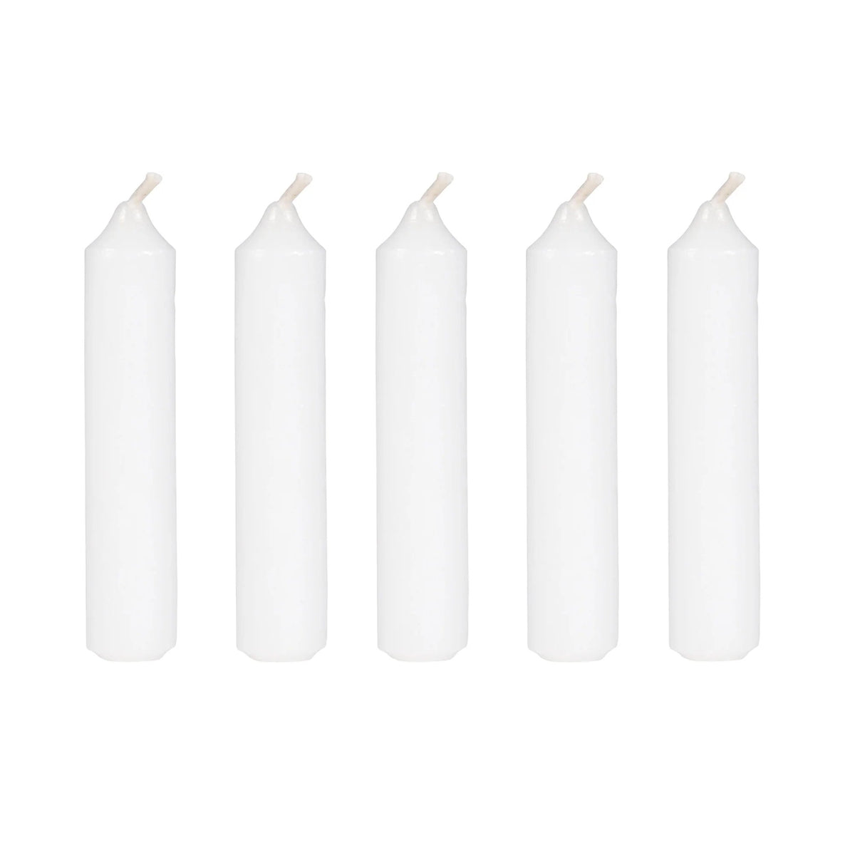 White Pyramid Candles 14mm - Gewürzhaus